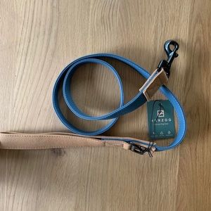 Herzog leash and Wild One poop bag dispenser